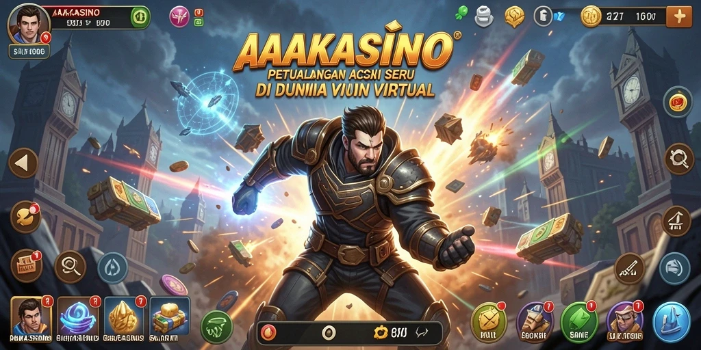 Gameplay AAKASINO yang penuh aksi dan seru.