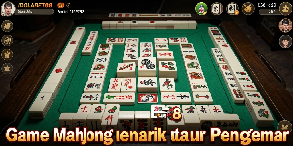 Gameplay menarik dari IDOLABET88 saat bermain Mahjong.