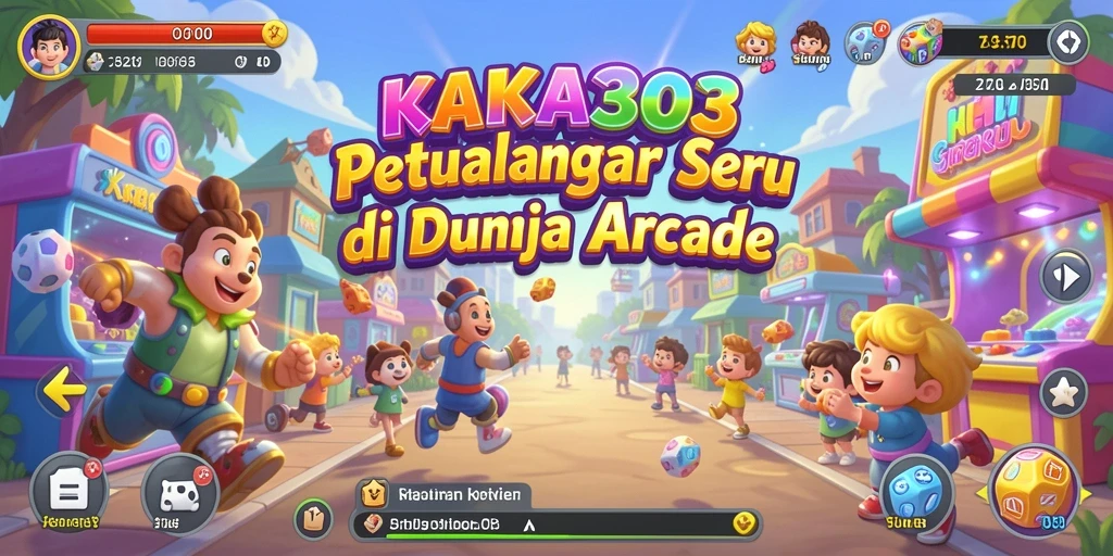 Tampilan menarik gameplay KAKA303 yang penuh aksi Arcade.