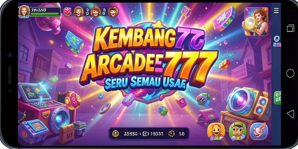 Tampilan gameplay KEMBANG777 yang penuh warna dan seru.