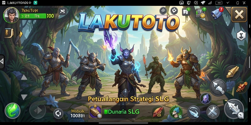 Tampilan aksi seru dalam gameplay LAKUTOTO.