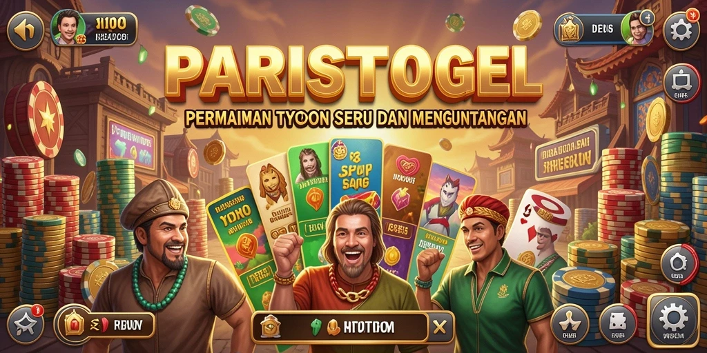Tampilan permainan Tycoon yang menarik dan interaktif di PARISTOGEL.