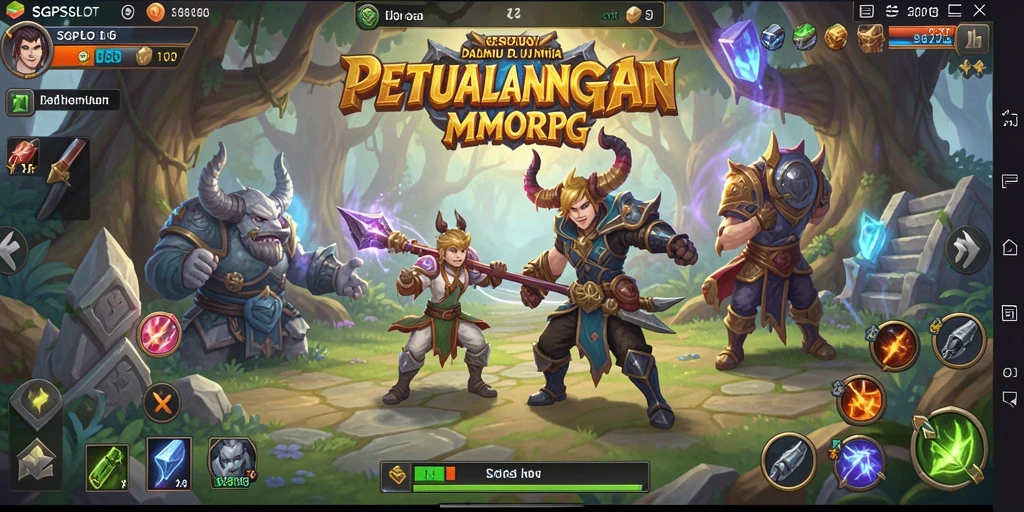 Tampilan gameplay SGPSLOT dengan grafis menawan dan action seru.