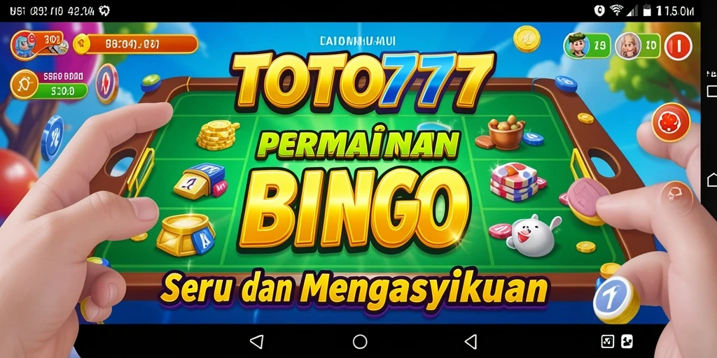 Gambar screenshot utama TOTO777 menunjukkan keseruan bermain Bingo secara langsung.